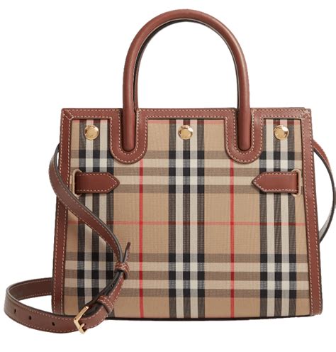 burberry mini tote new|Burberry tote on succession.